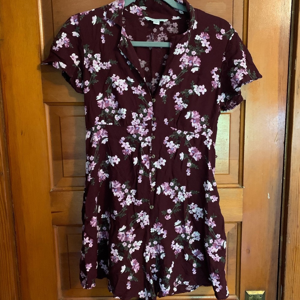 American Eagle Floral Romper